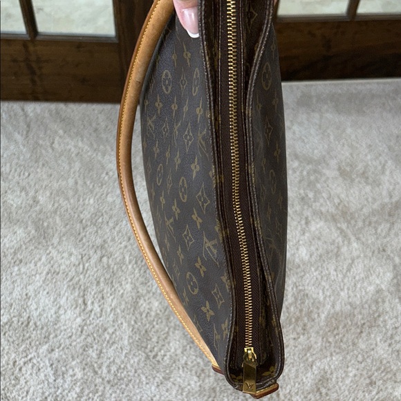 Louis Vuitton Dark Brown Monogram Looping Bag - Picture 12 of 16